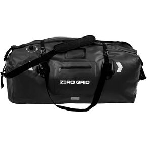 Extra Large Waterproof Duffel Bag - Heavy-Duty Duffle Dry Bag with Welded Seams & Rfid Pockets - Roll Top XL Duffel Bags for Traveling, Camping, Kayaking, Fishing, Canoeing, Boating - 120L, Blue