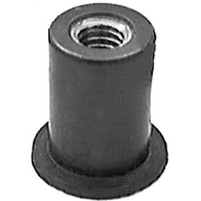 25#10-32 Thread Well Nut 3/8" Hole .500 Head Diameter