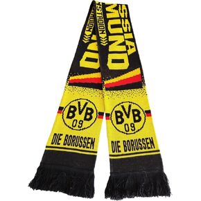 Dortmund Scarf | Soccer Fan Scarf | Premium Acrylic Knit