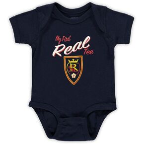 Outerstuff Real Salt Lake My First Team Logo Newborn/Infant Baby Bodysuit Onesie