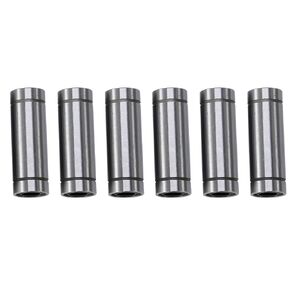 6pcs LM8LUU Long Linear Motion Ball Bearings Slide Bearing for 8mm Rod 3D Printer CNC Parts