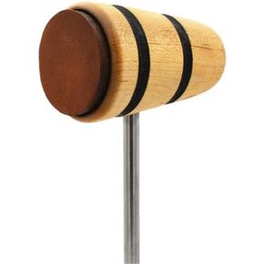 Wood/Leather Bass Drum Beater