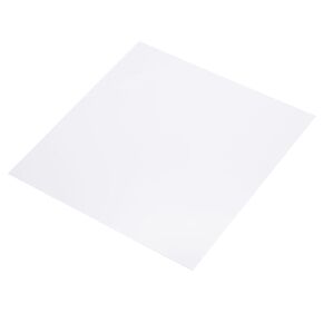 MECCANIXITY White ABS Plastic Sheet 7 x 4 x 0.16 Inch for Building Model, DIY Crafts, Panel, Pack of 1