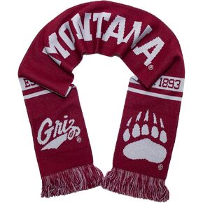 Montana Grizzlies Scarf - University of Montana Knitted Classic