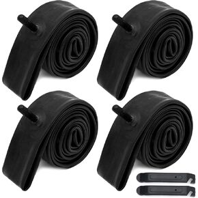 CALPALMY 26" Bike Inner Tube, (4 Packs/6 Packs) Replacement Bike Tires Tubes 26 x 1.75/1.95/2.125 with AV 32mm Valve, Fit for Mountain/Off Road Bike and Most Bicycle Tire Tubes
