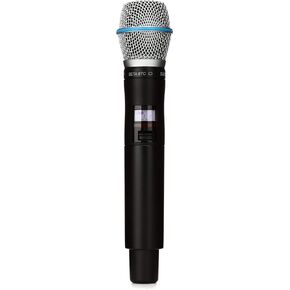Shure QLXD2/B87C Wireless Handheld Microphone Transmitter with BETA 87C Capsule (Receiver Sold Separately) - G50 Band