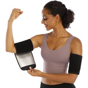 Sauna Sweat Bands for Women&Men Sweat Arm Trimmer Bands Arm Shaper Wraps Arm trainer for Workout
