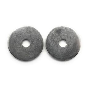3/8 ID x 2 OD Stainless Steel Fender Washer Large OD Flat Washers Extra Thick (1/8" Thick) (5 Pieces)