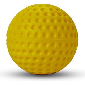 Champro Dimple Mold Soft Baseball (Yellow, 9-Inch)