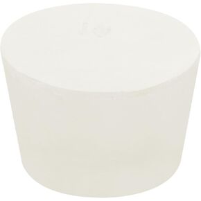 MECCANIXITY Rubber Tapered Plug 46mm to 56mm Solid Test Tubes Bungs Stopper White for Lab Home 1 Pieces