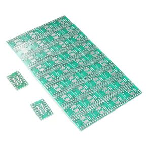 Heyiarbeit SSOP 16PIN 0.65 / SOP 16PIN 1.27 to DIP Adapter PCB Board SMD Converter 50pcs