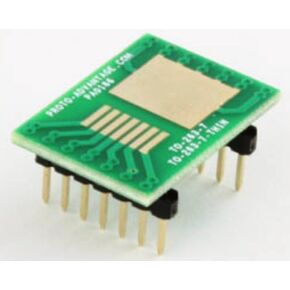 (Qty 2) Proto-Advantage PA0186 TO-263-7 (DDPAK/D2PAK) to DIP-14 SMT Adapter (1.27 mm / 50 mils Pitch)