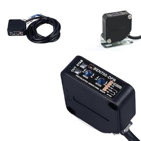Photoelectric Beam, 70cm Detection Distance Diffuse Reflection Infrared Switch photoelectric Switch Sensor 24-240V AC DC 250VAC 3A, BEN700-DFR