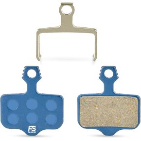 FS Brake Disc Bike Brake Pads fit for Avid Sram Trickstuff, Road Mountain E Bike Bicycle Brake Pads, Ultra Quiet Smooth Running Disk Brakes, Optimal Control and Modulation EDL