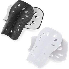 2 Pairs Soccer Shin Guards, Lightweight and Breathable Shin Guard Sleeves Adults and Kids Calf Shin Guards Protective Equipment Shin Guards for Men Women