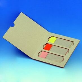Globe Scientific 513003 Cardboard Slide Mailer for 3 Slides (50 mailers)