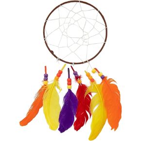 Fun Express Dream Catcher Craft Kit for Kids - Makes 12 Dream Catchers - Individually Packaged - DIY Crafts and Home Activities