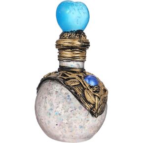 ARTIBETTER Moon Bottle Decorative Wishing Bottle Moon Bottles Wizard Bottles Bottle Costume Decoraciones Para Salas De Casa Retro Decor White Crafts Flash Resin