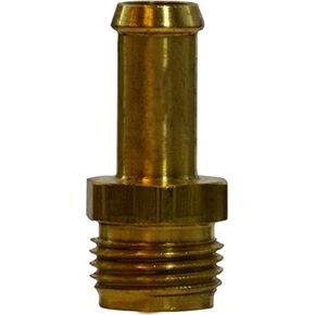 Midland 38-836 Brass Hose Barb, Inverted Flare Male Connector, 3/8" Hose ID x 3/8" Inverted Flare