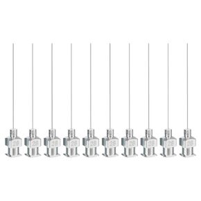 PATIKIL Blunt Tip Dispensing Needle 13G, 10 Pcs 1.5 Inch Stainless Steel Liquid Dispenser Needles with Lure Lock for Refilling Liquid Inks Adhesives Glue