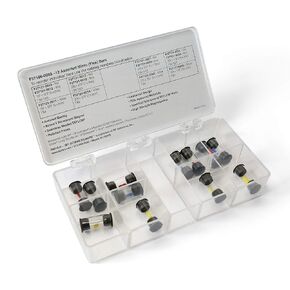 SP Bel-Art Spinbox Teflon Egg- Shaped Magnetic Stirring Bar Assortment (Pack of 13) (F37187-0000)