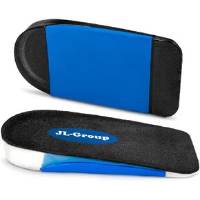 Orthopedic Heel Inserts, Shock Absorption and Heel Support Insoles for Achilles Tendonitis, Plantar Fasciitis, Heel Lifts Cushions for Heel Pain Relief (Large: Women 9-12.5, Men 8.5-13)