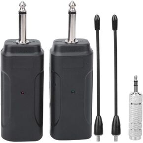VBESTLIFE Portable Wireless Audio Transmitter and Receiver Wireless Guitar System for Electric Guitars Musical Instrument