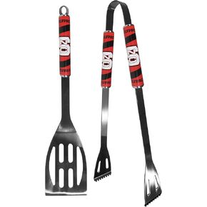 NCAA Siskiyou Sports Fan Shop North Carolina State Wolfpack 2 pc Steel BBQ Tool Set One Size Team Color