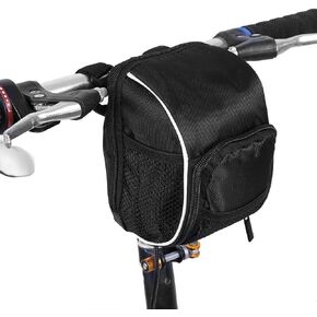 VGEBY Bicycle Handlebar Bag, Multi-Function Quick Release Bike Cycling Front Frame Tube Pouch Kids Bike Bag Bike Handlebar Bag Bike Handlebar Bag Bike Handlebar Bag Bike Bags For