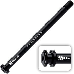 12mm Thru Axles for Bike Forks and Rear Shock, Mountain and Road Bike Aluminum Alloy Hubs Adapter Axle, Thread Pitch: 1.0 mm； Length: 120/124 / 138/160 / 168/174 / 180 / 185mm