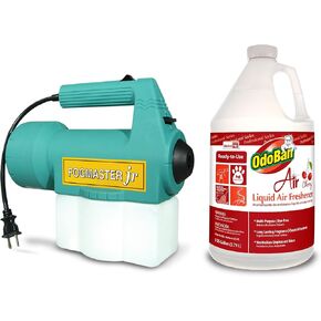 OdoBan Fogmaster Jr. Electric Handheld Fogger and Liquid Air Freshener, 1 Gallon, Spring Fresh Scent