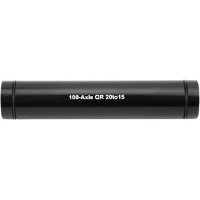 SUNGOOYUE Bike Thru Axle Hub Adapter, 20mm to 15mm 20mm to 15mm Barrel Shaft Front Fork for Mountain