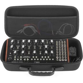 ANALOG CASES Moog Mother-32 / DFAM/Subharmonicon Case - Custom-Fitted Compact PULSE Hard Case for Travel