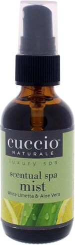 Cuccio Naturale Scentual Spa Mist - Aromatic Spray - Soothes And Softens Skin - Radiant And Rejuvenated Skin - Promotes A Relaxed And Calm Mindset - Paraben Free - Milk And Honey - 2 Oz in Saudi Arabia