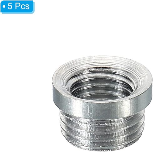 patikil معقوفة أنبوب اتصال الموضوع، 3 حزمة m10 ذكر إلى m8 غرامة الموضوع أنثى تحويل الجوز معقوفة خرطوم محول للميكروفون معقوفة خرطوم محول in Kuwait