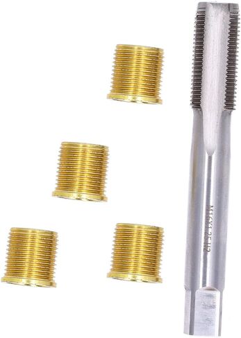 عالية الكفاءة M16x1.25 الموضوع M14x1.25 الخيوط إدراج أدوات إصلاح مقاومة للحرارة لشمعات الإشعال مع موضوع 14 مللي متر × 1.25 مللي متر in Kuwait