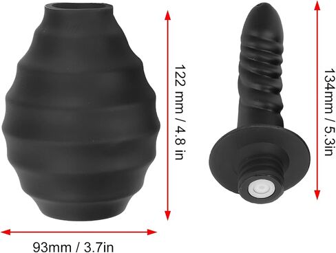 لمبة حقنة شرجية، منظف شرجي من السيليكون من ANGGREK، لمبة حقنة شرجية مرنة آمنة، منظف حقنة شرجية مهبلية (M1) in Saudi Arabia
