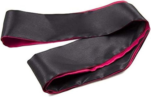 Satin Eye Mask Sleep Mask, Soft Smooth Blindfold, 57 in Long Adjustable to Tie Your Eyes, Travel, Nap,Meditation (Red) in Saudi Arabia