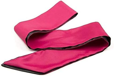 Satin Eye Mask Sleep Mask, Soft Smooth Blindfold, 57 in Long Adjustable to Tie Your Eyes, Travel, Nap,Meditation (Red) in Saudi Arabia