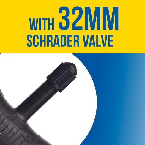 CALPALMY 26" Bike Inner Tube, (4 Packs/6 Packs) Replacement Bike Tires Tubes 26 x 1.75/1.95/2.125 with AV 32mm Valve, Fit for Mountain/Off Road Bike and Most Bicycle Tire Tubes in Kuwait