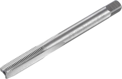 uxcell Thread Milling Threading Tap M7 x 0.75, Metric Left Hand Machine HSS (High Speed Steel) Uncoated 3 Straight Flutes Screw Tap H2 Tapping Machinist Thread Repair Tool in Saudi Arabia