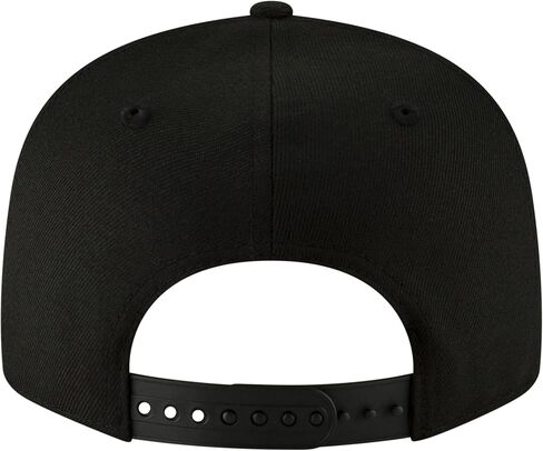 New Era NFL 9FIFTY Black On Black Adjustable Snapback Hat Cap One Size Fits All (Philadelphia Eagles) in Saudi Arabia