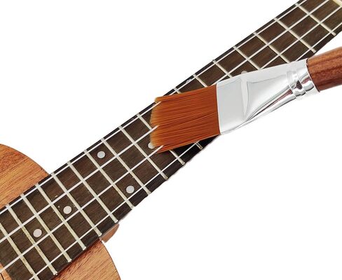 Guitar Cleaner Brush Guitar String Cleaner Keyboard Brush Instrument Cleaning Tool (Rosewood) in Saudi Arabia
