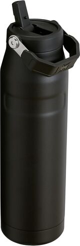 Stanley IceFlow Flip Straw 2.0 Water Bottle| Built-In Straw with Larger Opening | Lightweight & Leak-Resistant | Insulated Stainless Steel | BPA-Free in Kuwait