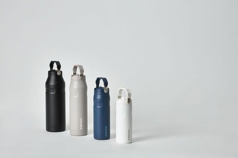 Stanley IceFlow Flip Straw 2.0 Water Bottle| Built-In Straw with Larger Opening | Lightweight & Leak-Resistant | Insulated Stainless Steel | BPA-Free in Kuwait
