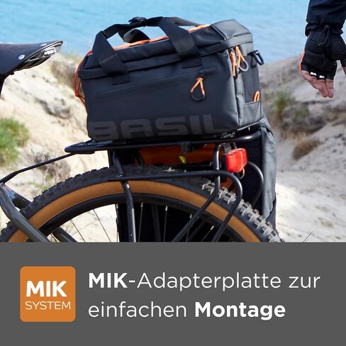 باسيل مايلز Xl Pro Pannier 9-36l مع عاكسات مقاس واحد in Saudi Arabia