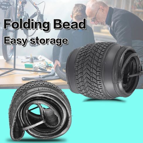 20 Inch Bike Tire 20 X 2.125 Folding Bicycle Replacement Tires Kit 20 X 2.125 Fit for Most Children Bike in Saudi Arabia
