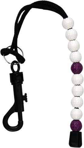 2 Pcs Golf Beads Score Counter, Golf Beads to Count Strokes with Clips in Saudi Arabia