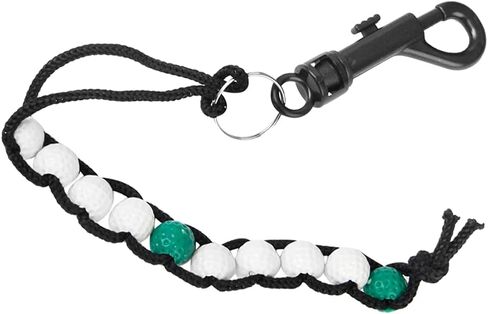 2 Pcs Golf Beads Score Counter, Golf Beads to Count Strokes with Clips in Saudi Arabia