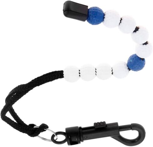 2 Pcs Golf Beads Score Counter, Golf Beads to Count Strokes with Clips in Saudi Arabia